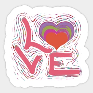 Pride Bi Love Bisexual T-Shirt Heart Lgbtq Sticker